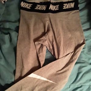 Gray Nike Leggings